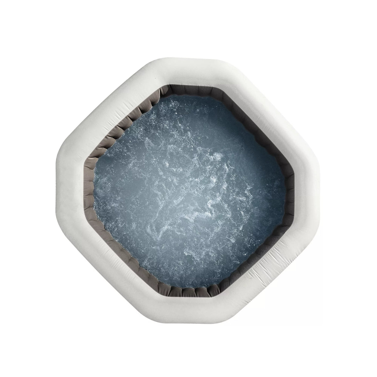 Intex Spa Idromassaggio Jet & Bubble Deluxe 6 posti Nero