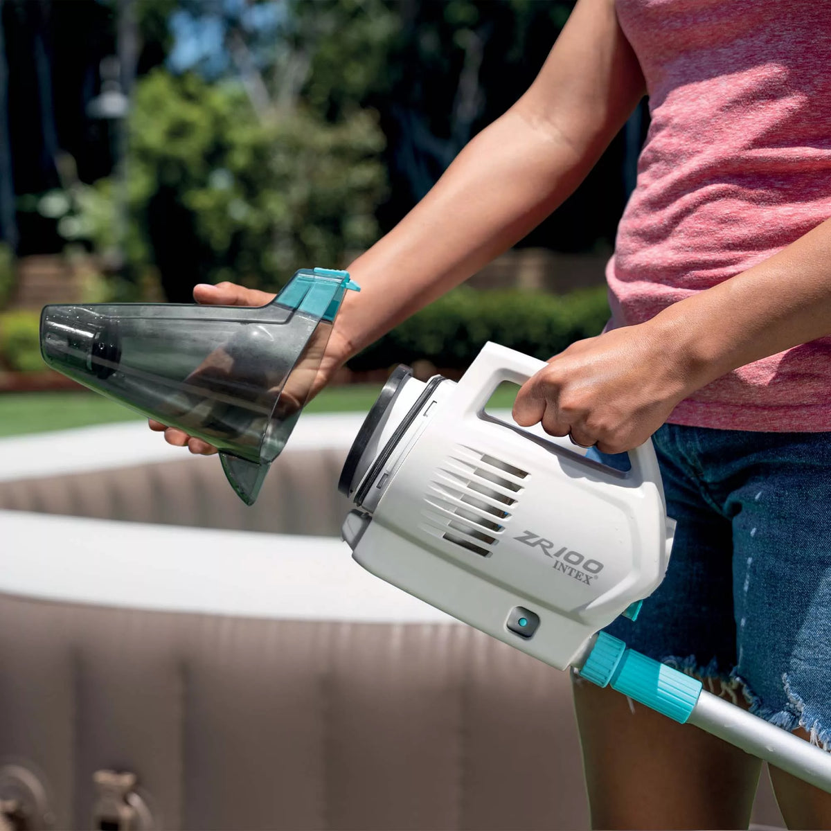 Intex ZR100 Akku-Pool- und Spa-Staubsauger 28626