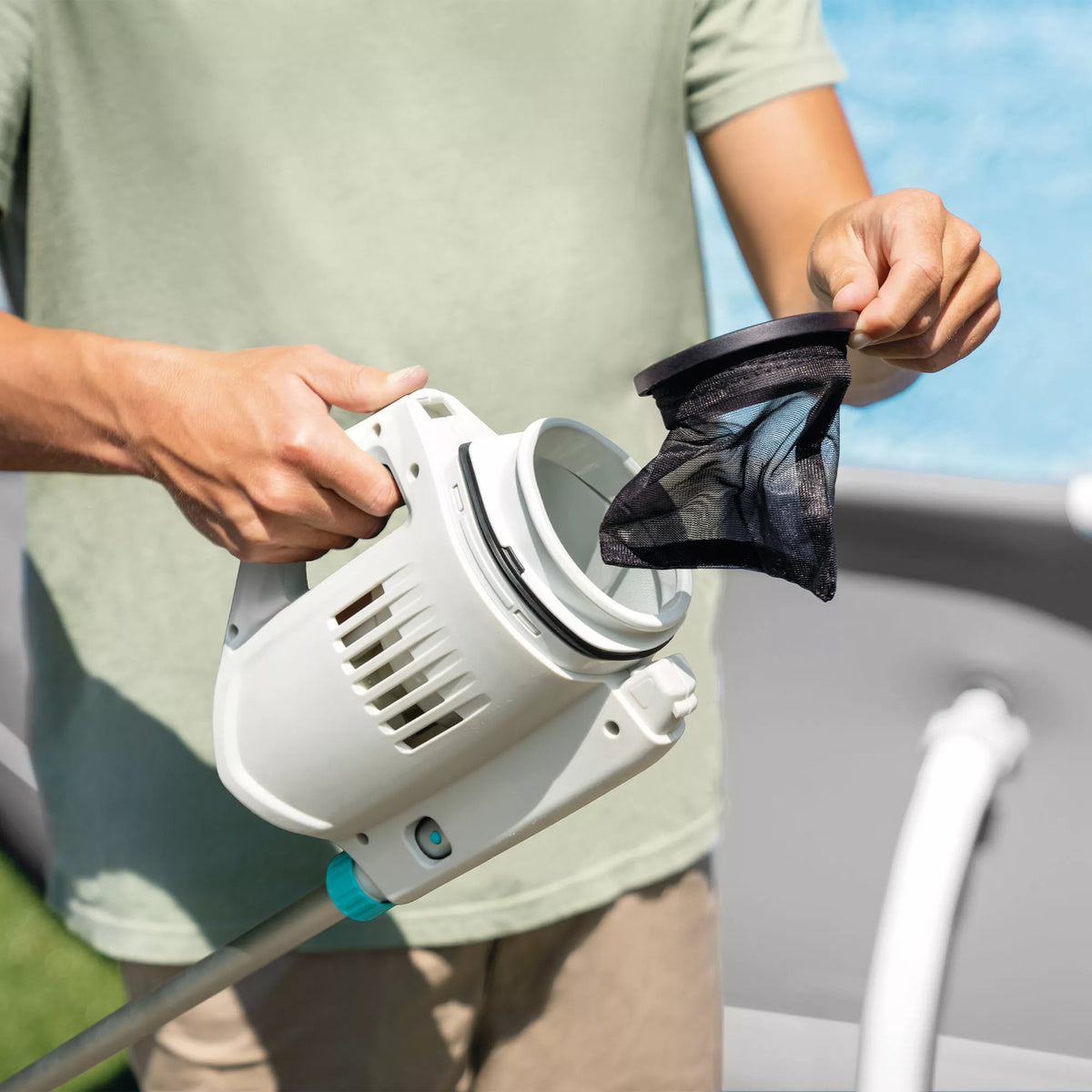 Intex ZR100 Akku-Pool- und Spa-Staubsauger 28626