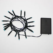 CATENA CON 20 LED BLU
