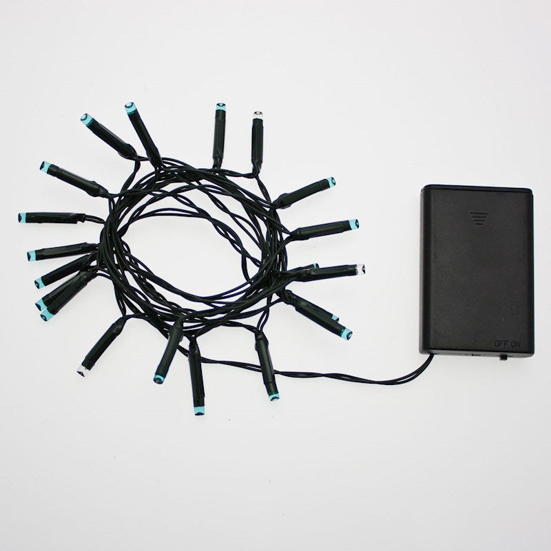 CATENA CON 20 LED BLU