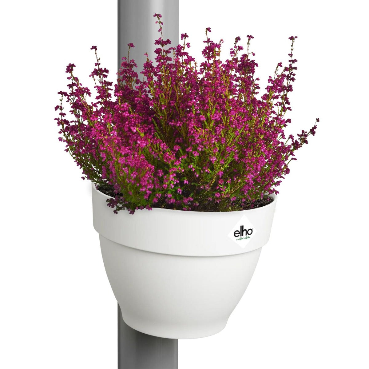 VASO VIBIA CAMPANA DRAINPIPE CLICKER 22CM BIANCO