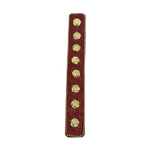 PORTA BASTONCINI DI INCENSO IN LEGNO ACCHIAPPACENERE GOLD ROSE