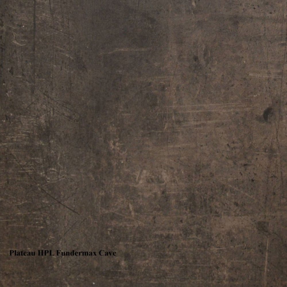 TAVOLO VITA ALLUNGABILE IN CERAMICA KEDRA 180/240X100CM GRAFITE