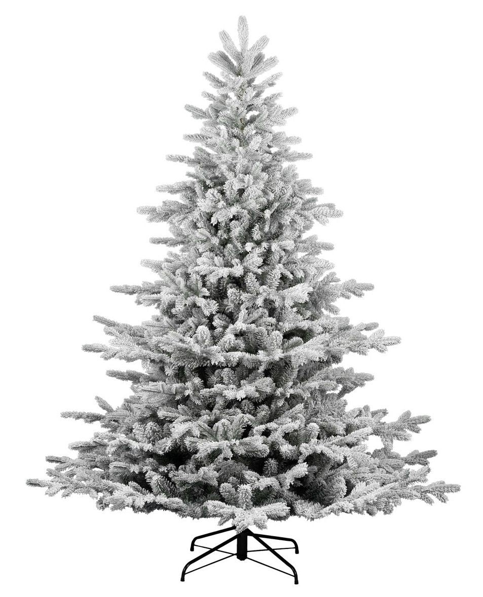 Albero di Natale Abete Maiorca 240 cm Floccato