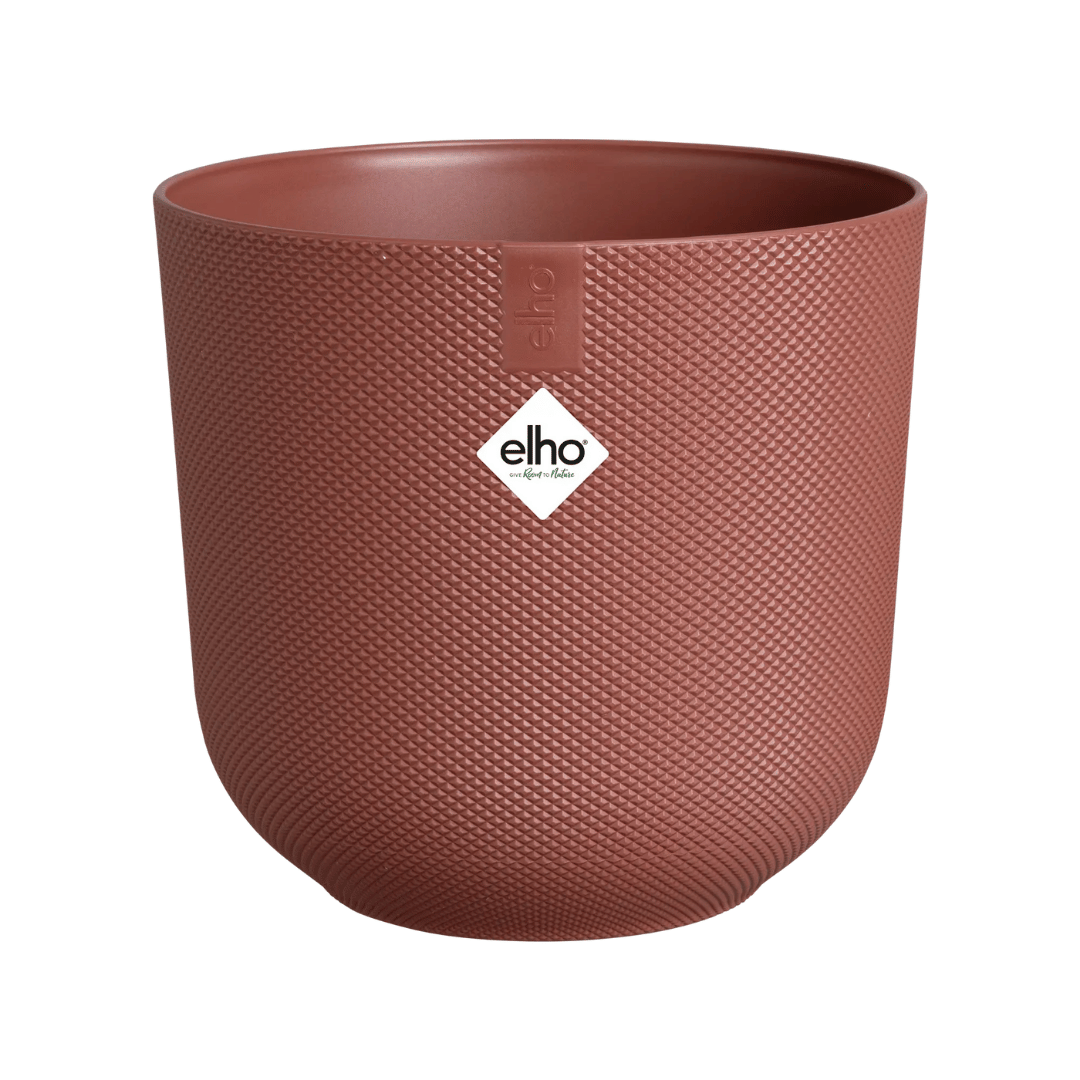 VASO JAZZ ROUND 30CM ROSSO TOSCANO