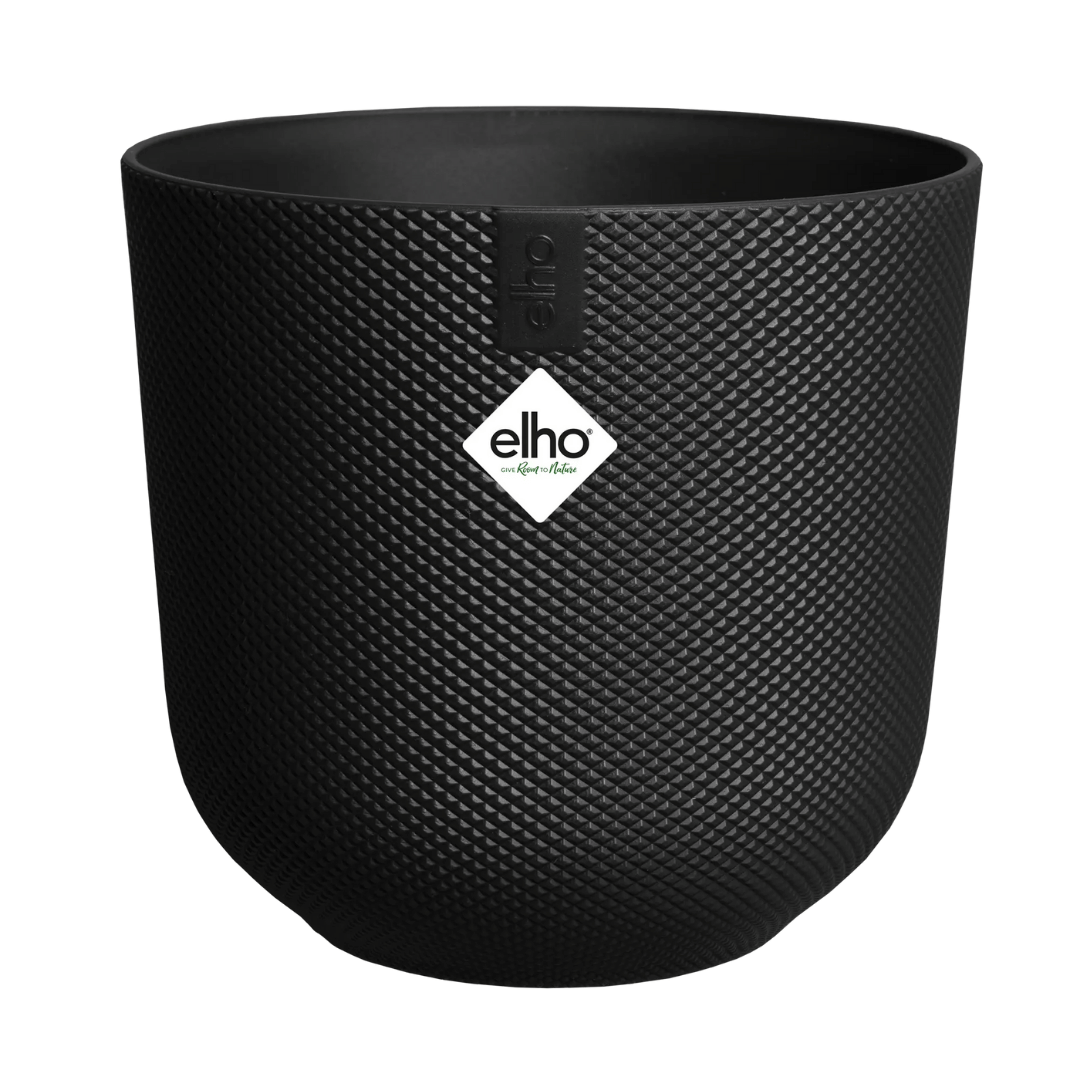VASO JAZZ ROUND 19CM LIVING BLACK