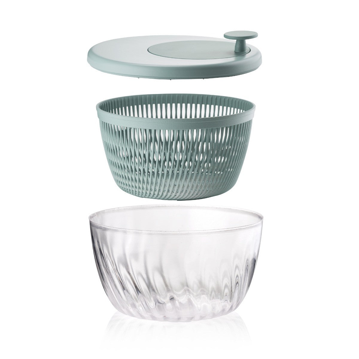 CENTRIFUGA INSALATA D.26 SPIN&STORE VERDE OLIVA