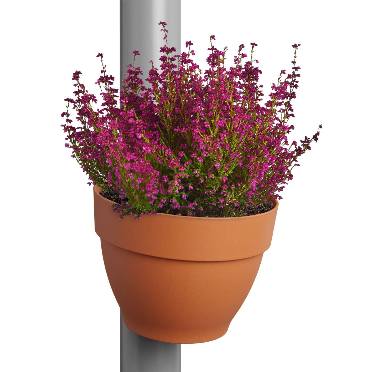 VASO VIBIA CAMPANA DRAINPIPE CLICKER 22CM TERRA