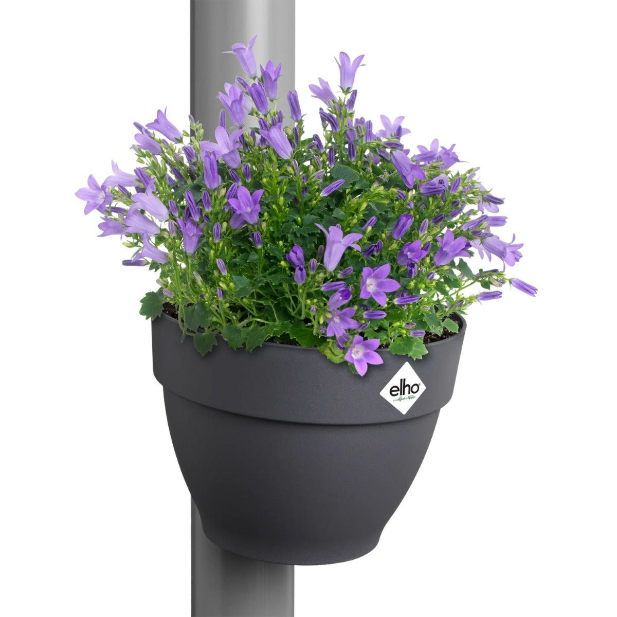 VASO VIBIA CAMPANA DRAINPIPE CLICKER 22CM ANTRACITE