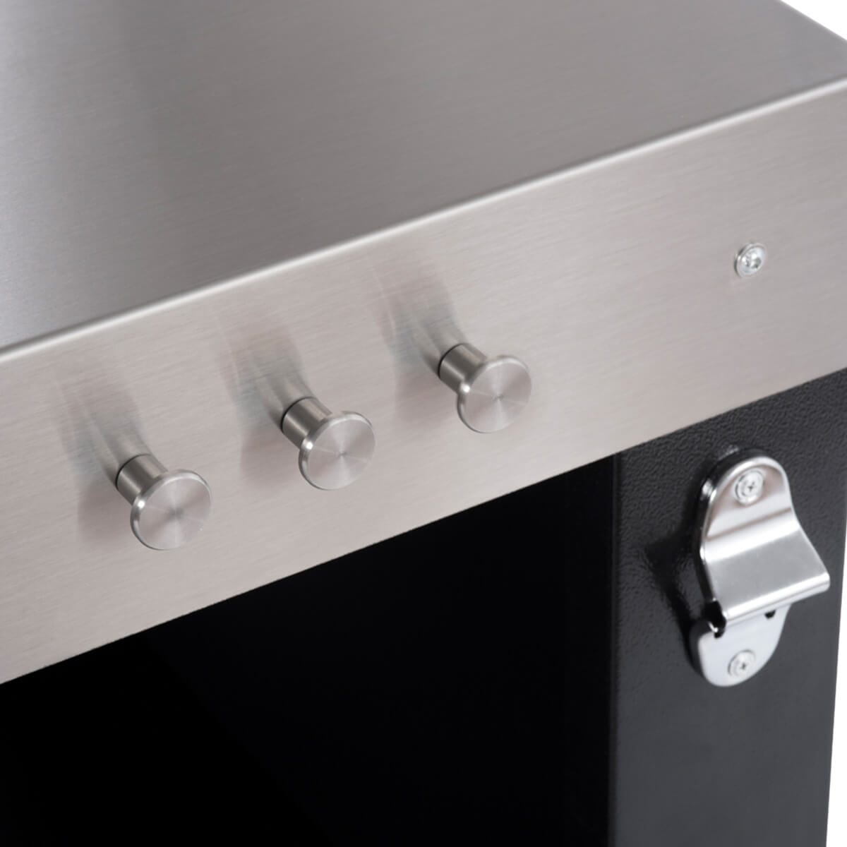 TAVOLO MULTIFUNZIONE PER PIZZA 160CM NERO ALFA FORNI