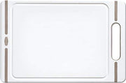 TAGLIERE ITALIAN CHEF L 34X22X1 CM BIANCO/TORTORA