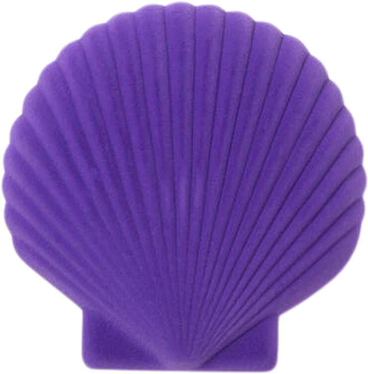 PORTAGIOIE VENUS VIOLA A FORMA DI CONCHIGLIA