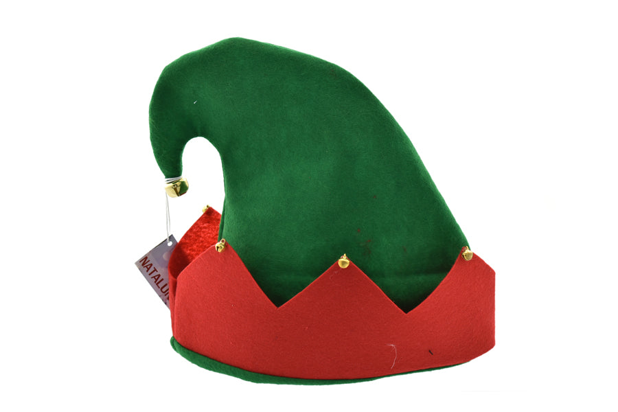 CAPPELLO NATALIZIO DA ELFO TAGLIA UNICA