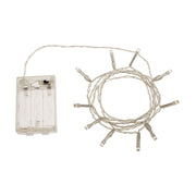 CATENA CON 10 LED BIANCO FREDDO