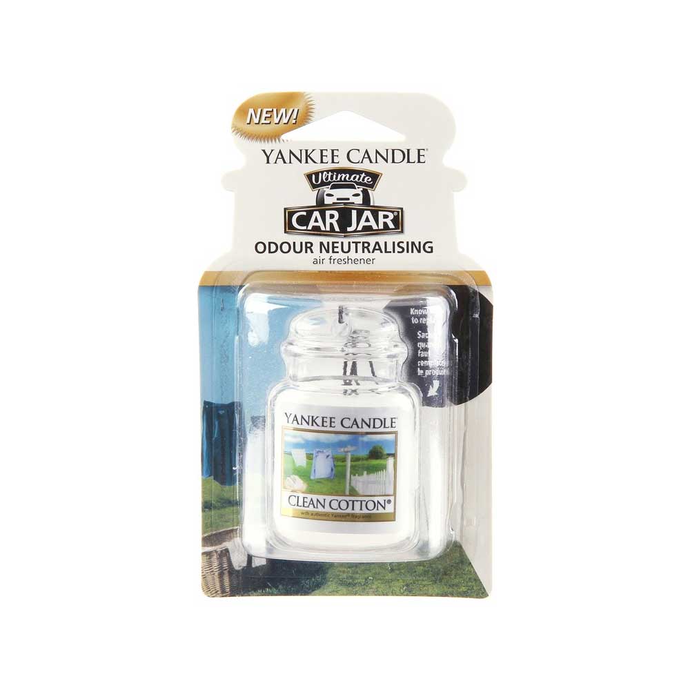 PROFUMO PER AUTO CAR JAR ULTIMATE CLEAN COTTON