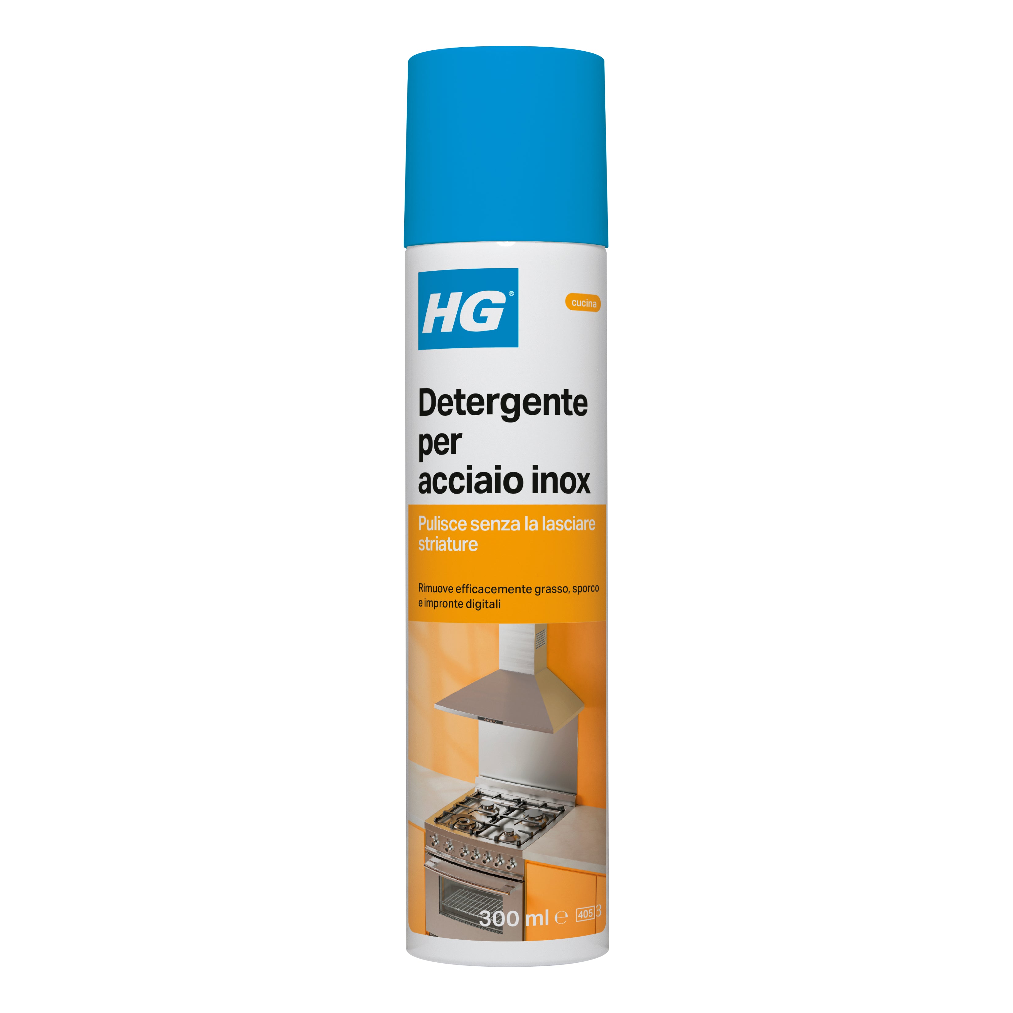 HG Schnellwirkender Edelstahlreiniger 300 ml
