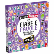 Set Adesivi Riutilizzabili Fiabe e Favole 3-6 Anni HEADU