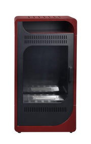 STUFA A BIOETANOLO FIAMMETTA VENTILATA BORDEAUX 2 LT