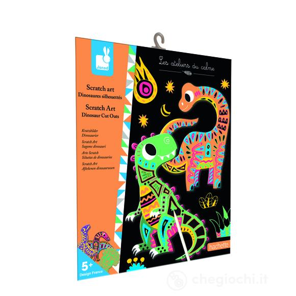 Scratch Art Sagome Dinosauri