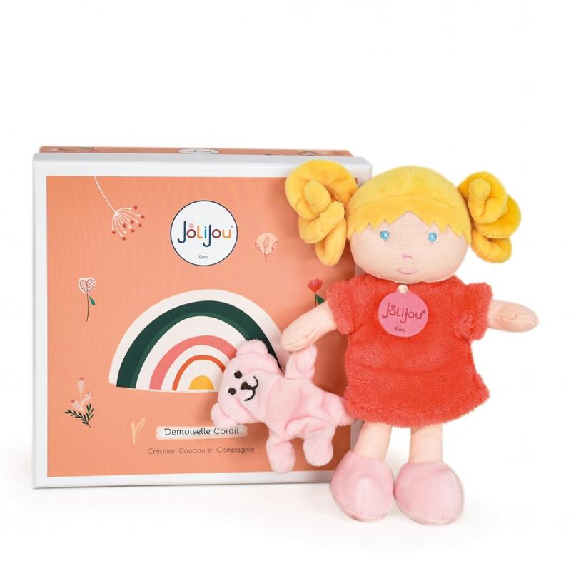 PUPAZZO "LA MIA PRIMA BAMBOLA" MA PREMIERE POUPEE - MLLE CORAIL