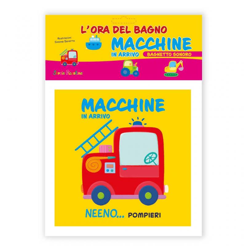 LIBRO L'ORA DEL BAGNO MACCHINE IN ARRIVO