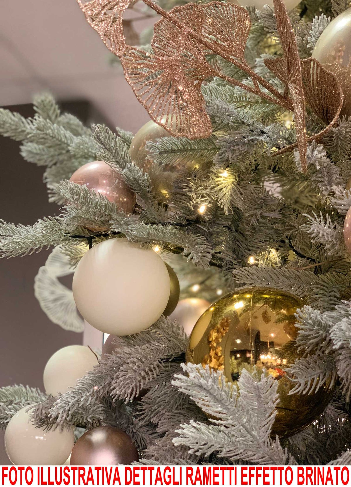 ALBERO DI NATALE GRANDIS 210CM VERDE BRINATO