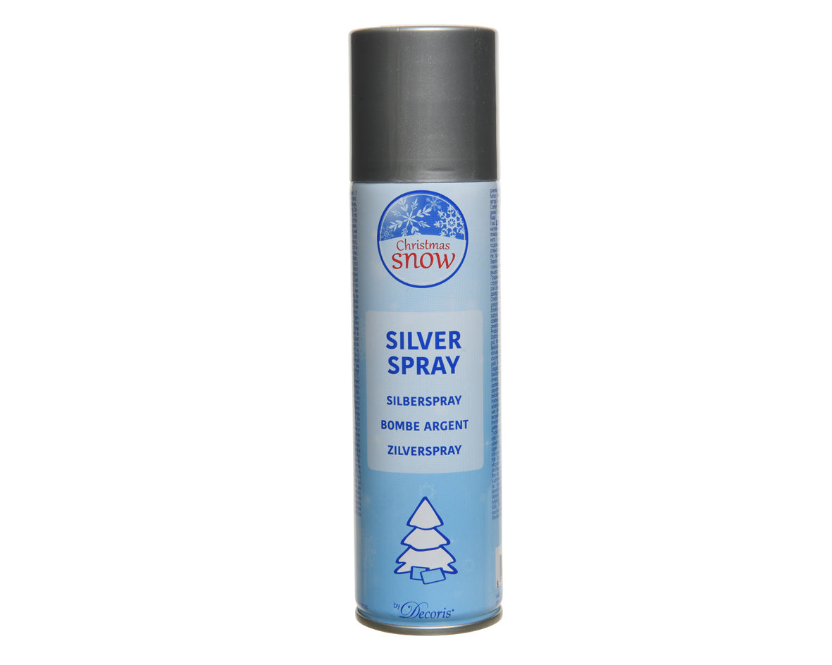 SPRAY ARGENTO PER DECORI NATALIZI 150ML
