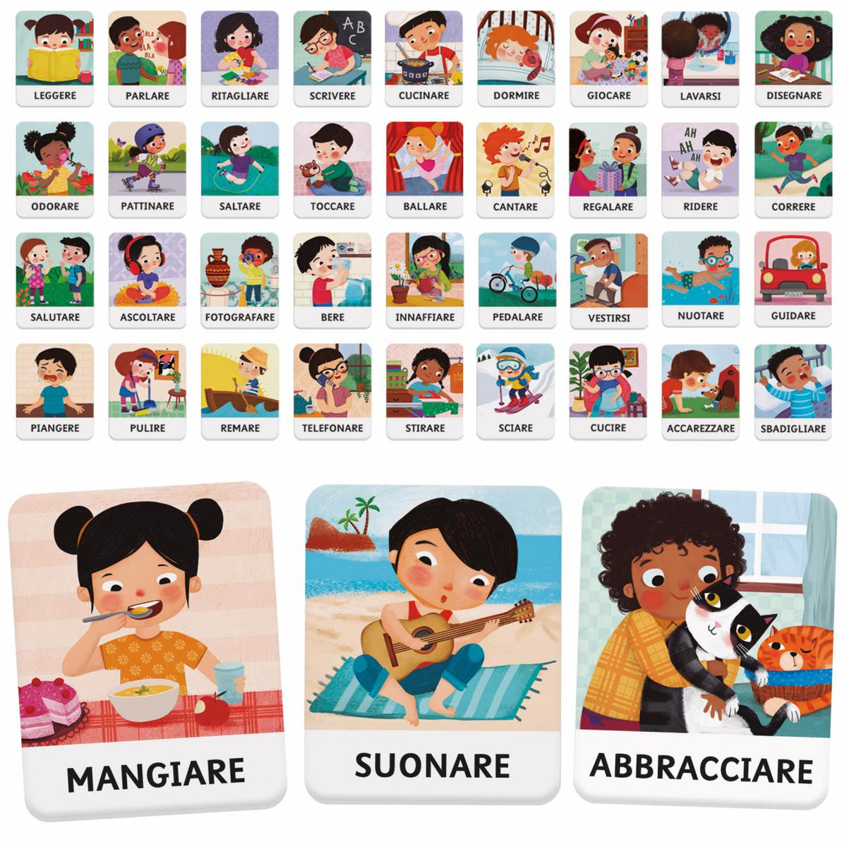 Gioco Educativo Mimo Figurato per Bambini 3-6 Anni HEADU
