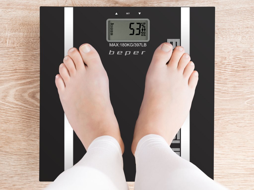 BILANCIA PESAPERSONE MASSA CORPOREA MAX 150KG