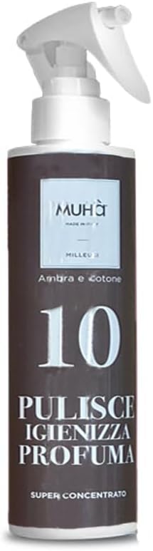 SPRAY IGIENIZZANTE MILLEUSI “AMBRA E COTONE” N. 10 – 200 ML