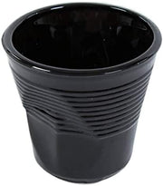 BICCHIERINO DA CAFFE' D. 6,5 CM ACCARTOCCIATO NERO KALEIDOS