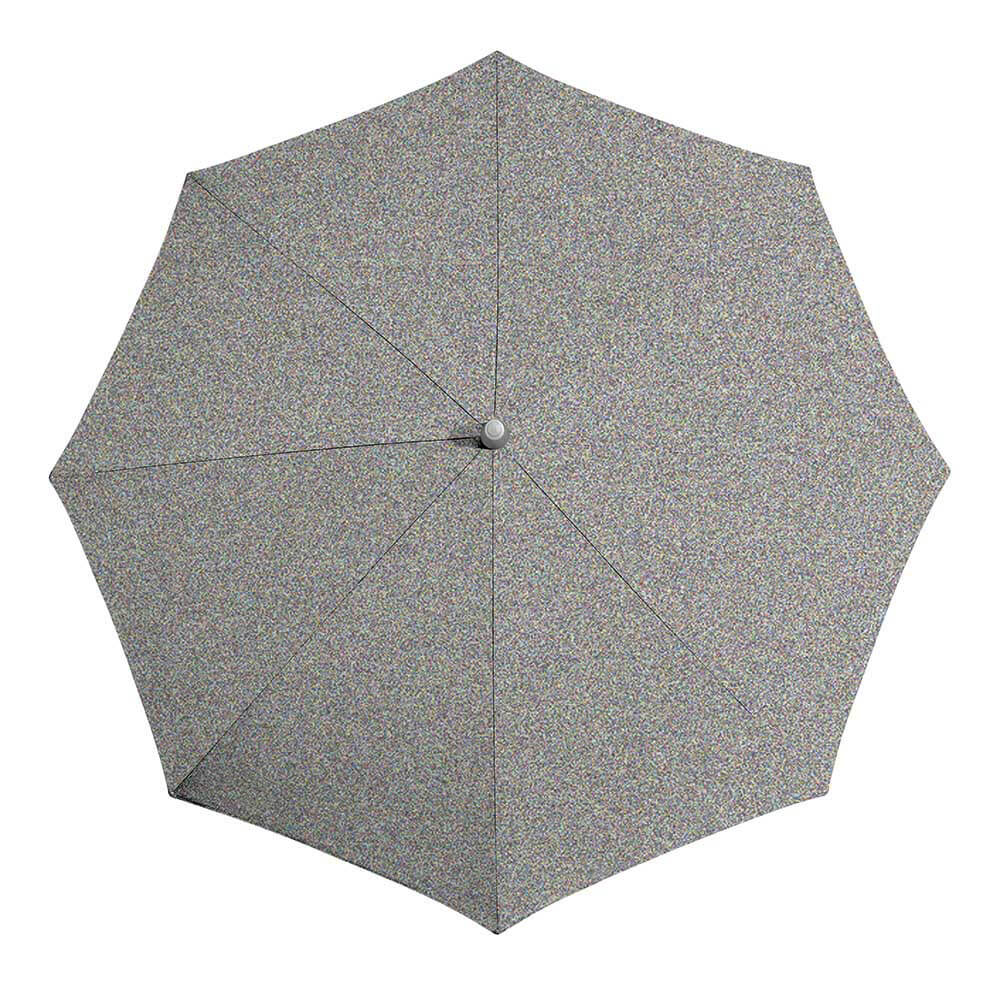 OMBRELLONE RETRATTILE GLATZ SOMBRANO S 3,5X3,5 MT SM420 GRIGIO