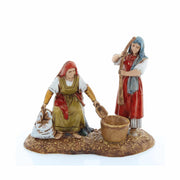 Gruppo Donne con Pestello Presepe Stile Arabo Scala 1:20 Base 11,7 cm Moranduzzo Landi