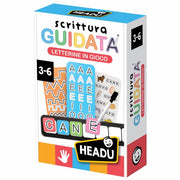 Gioco Educativo Scrittura Guidata Letterine in Gioco 3-6 Anni HEADU