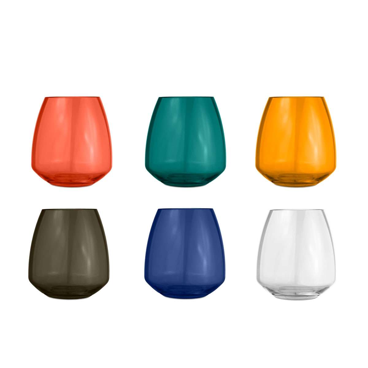 BICCHIERE TUMBLER COLORE A SCELTA 8X8 CM