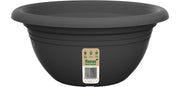 VASO TONDO MEDITERRAN BOWL 30CM ANTRACITE