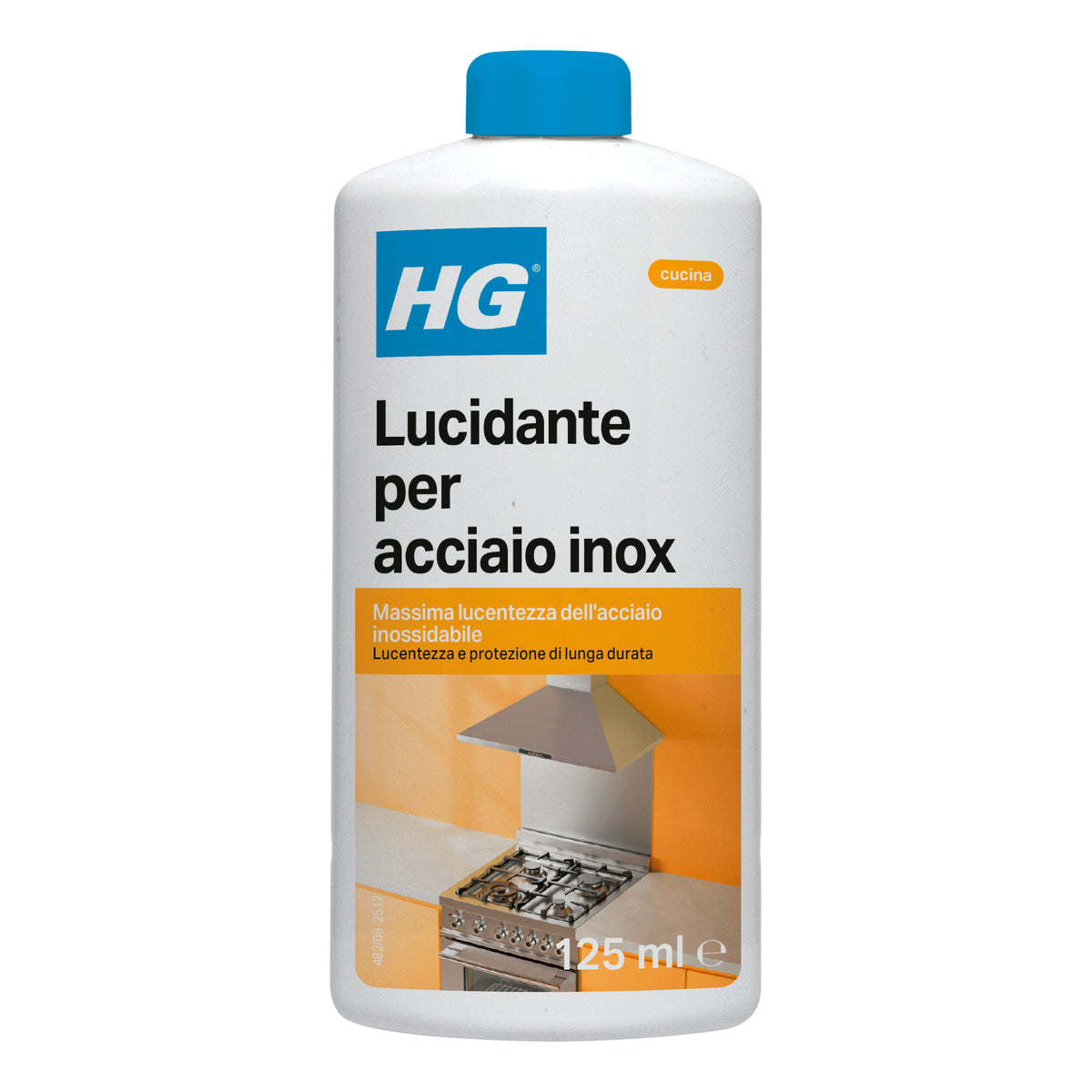 HG Schnellwirkende Politur für Edelstahl 125 ml