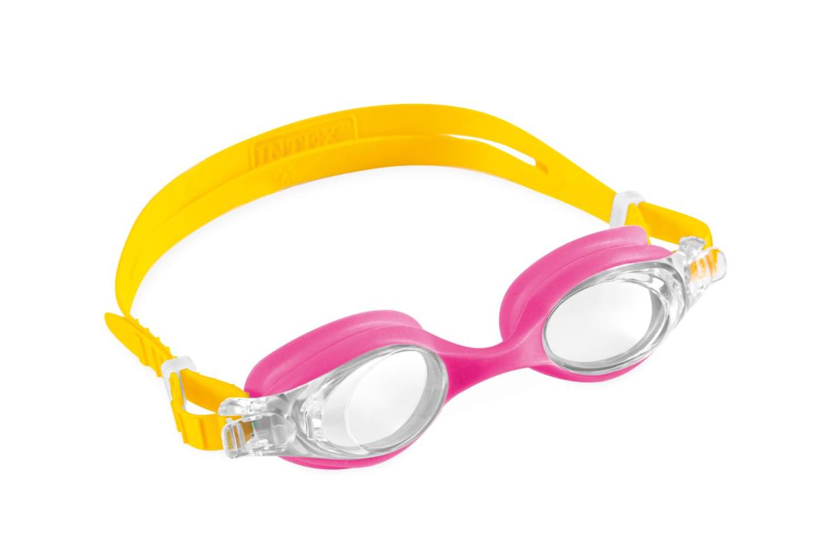 Occhialini da nuoto per bambini da 3 a 8 anni Kids Goggles colori assortiti INTEX