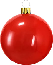 PALLINA DI NATALE GONFIABILE 45CM ROSSO