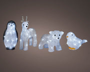 ANIMALETTI 20LED BIANCO FREDDO 14X15X23CM MODELLO ASSORTITO