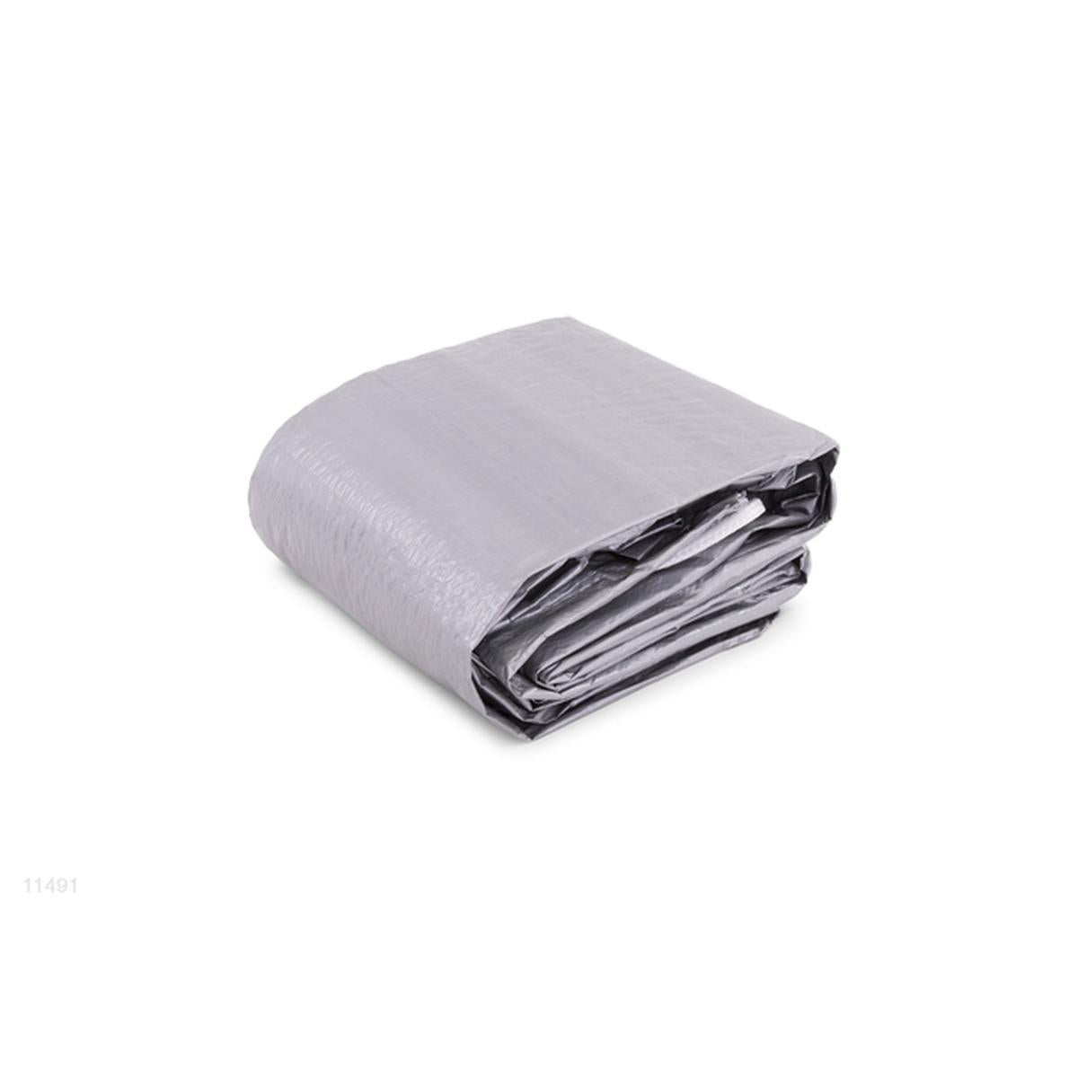 Telo Copertura Deluxe Frame Rotonda D488cm Grigio Intex