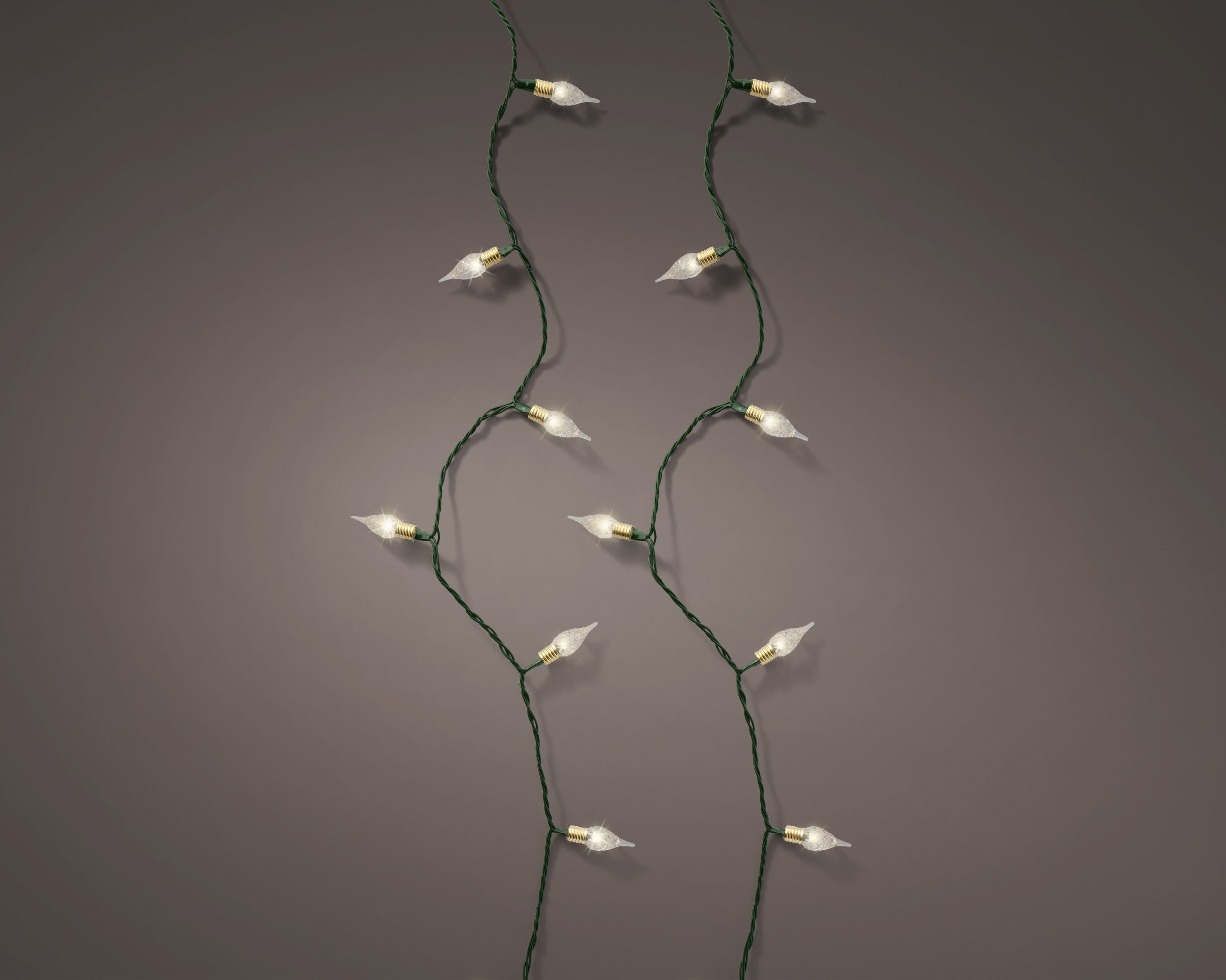 Filo LED vintage 180 luci lunghezza 1790 cm bianco caldo Peraga Christmas