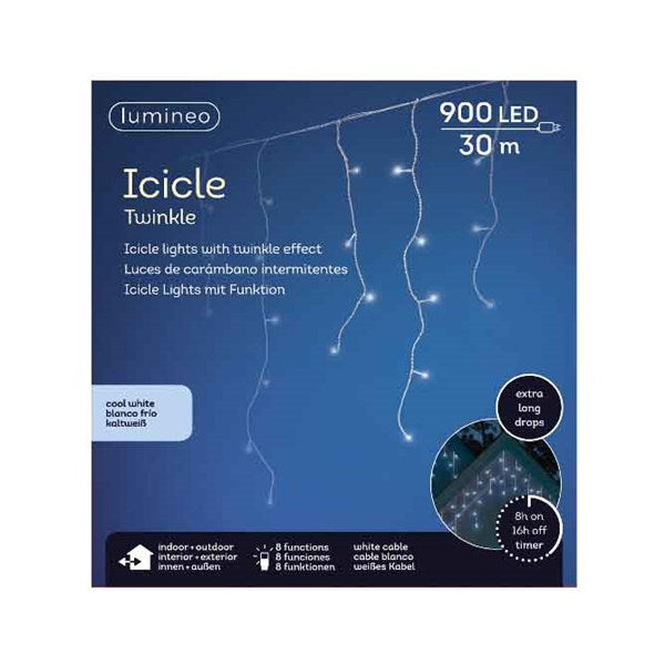 STALATTITE 900 LED 30MT BIANCO FREDDO