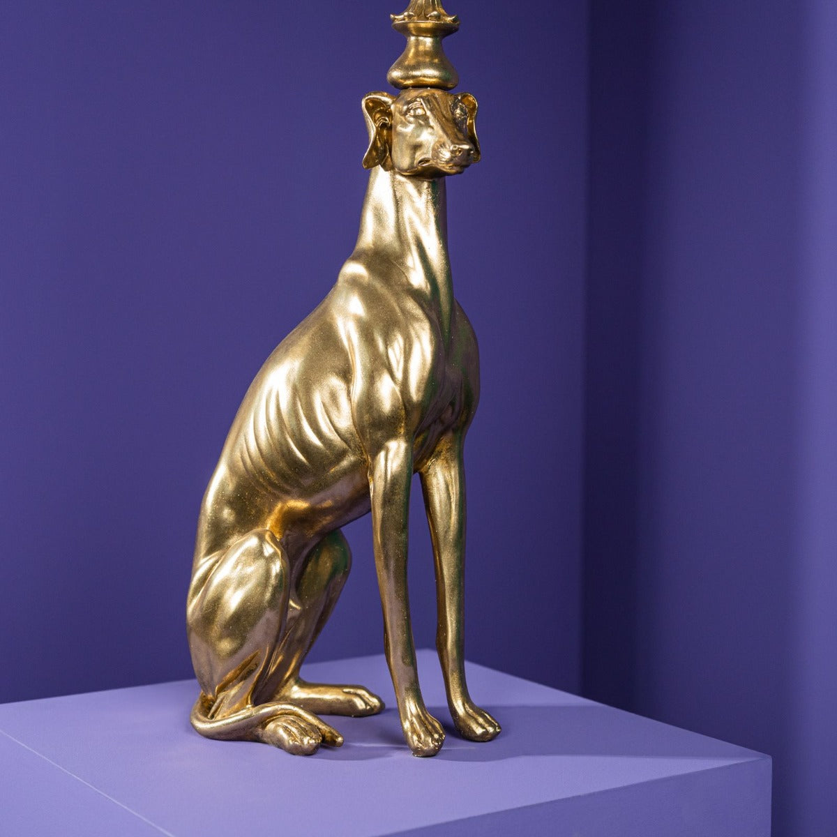 CANDELIERE GREGORY LEVRIERO 26X17X75 ORO