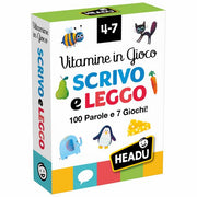 Gioco Educativo Vitamine in Gioco Scrivo e Leggo 4-7 Anni HEADU