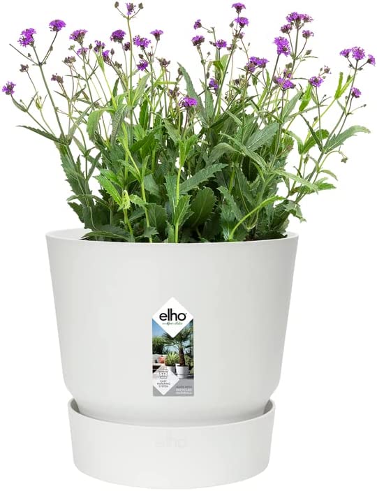 VASO GREENVILLE ROUND 14CM BIANCO
