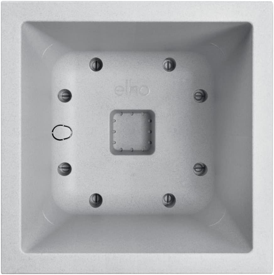 VASO VIVO NEXT SQUARE 30CM LIVING CONCRETE