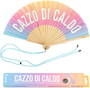 VENTAGLIO "CAZZO DI CALDO" FLUO