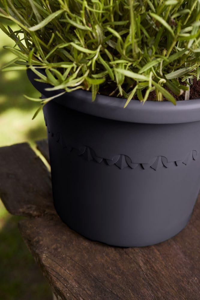 VASO ALGARVE CILINDRO 48CM ANTHRACITE